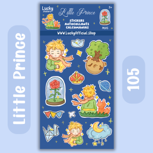 little prince sticker sheet