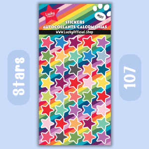 Stars sticker sheet
