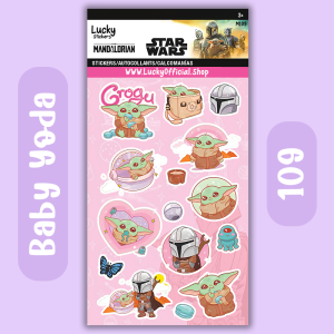 Baby Yoda sticker sheet