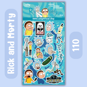 Rick & Morty sticker sheet