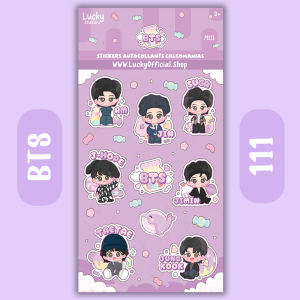BTS Band sticker sheet