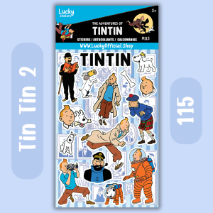 Tin Tin 2 sticker sheet