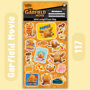 Garfield Movie sticker sheet