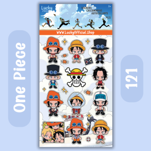 One Piece sticker sheet