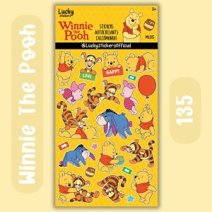 Winnie The Pooh sticker sheet