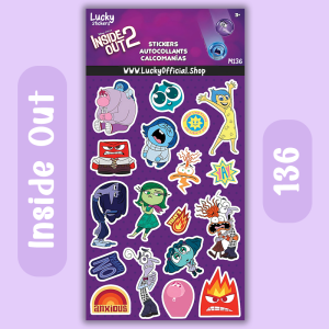 Inside Out 2 sticker sheet