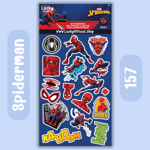Spider Man sticker sheet