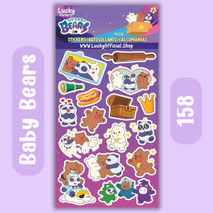 Baby Bears sticker sheet