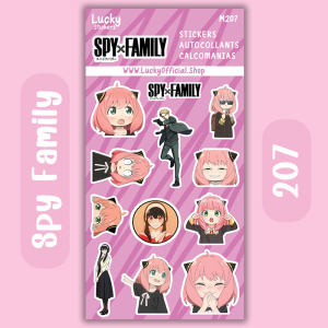 Spy X Family sticker sheet