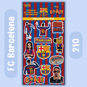 FC Barcelona sticker sheet